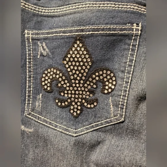 Jeans~ Red Rivet - Picture 6 of 6